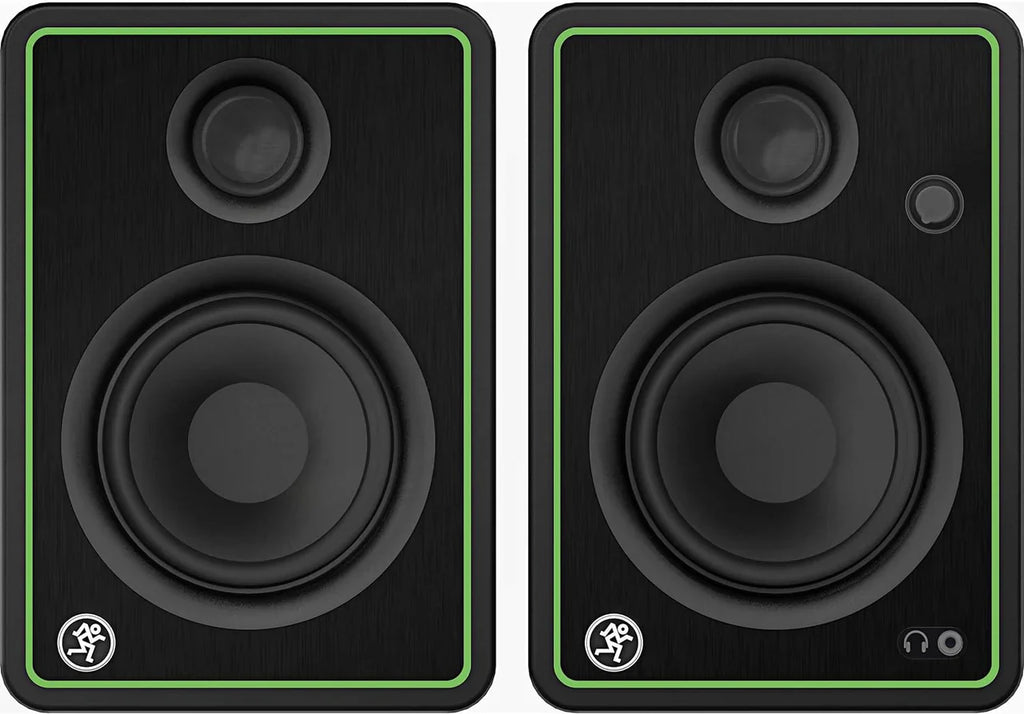 Mackie CR5-XBT Bluetooth Studio Monitor + ProFX16v3 16-Ch Mixer USB Effects