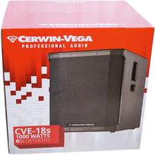 Charger l&#39;image dans la galerie, 2 Cerwin Vega CVE-18S 18&quot; 1000 Watts Powered Subwoofer