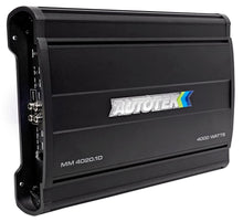 Load image into Gallery viewer, AUTOTEK MM-4020.1D 4000W Max 1-ohm Stable Monoblock Amplifier w/ Bass Knob Included