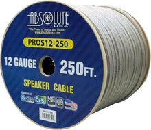 Charger l&#39;image dans la galerie, Absolute PROS12250 12 Gauge 250 feet High Performance PRO Spool Speaker Wire