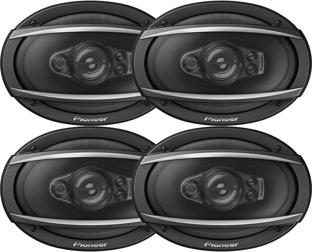 2 Pioneer TS-A6987S 6" x 9" 5-Way 700W Max 4-Ohms Car Audio Coaxial Speakers