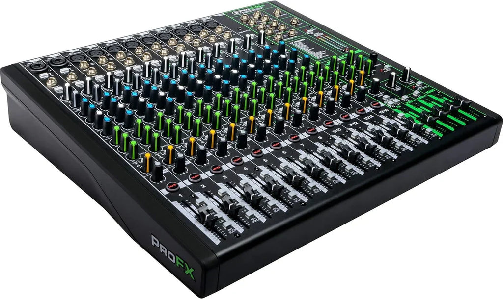 Mackie CR5-X Studio Monitor + ProFX16v3 16-Channel Mixer USB & Effects