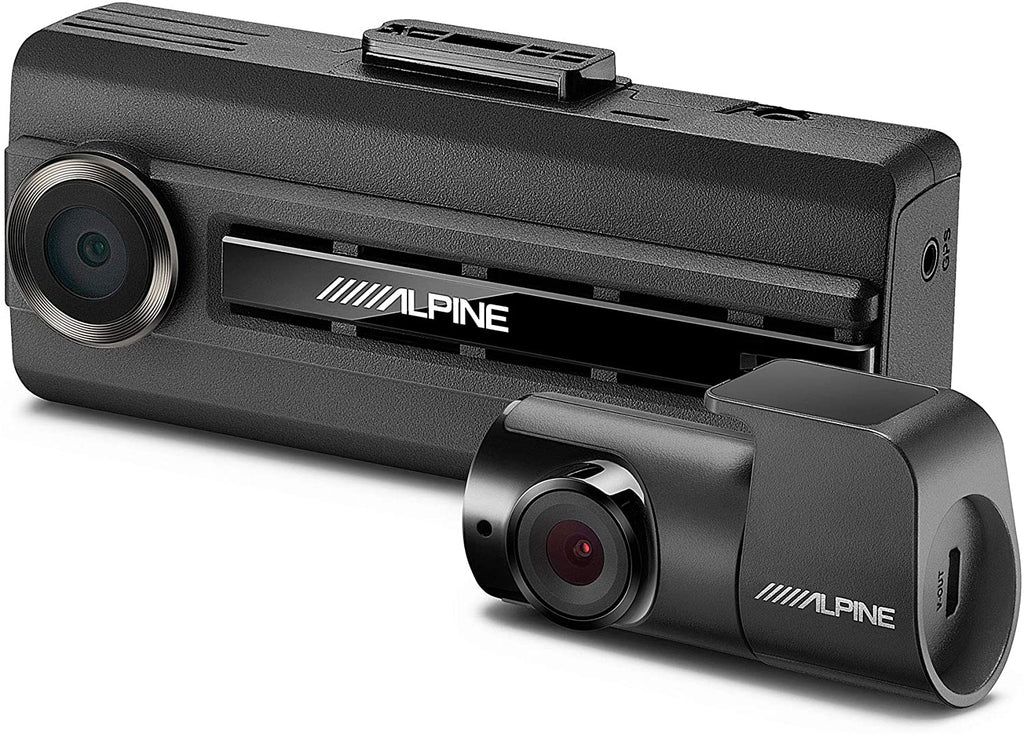 Alpine DVR-C310R Wi-Fi-Enabled Dashboard Dash Cam HD Video Recording + Rear Camera