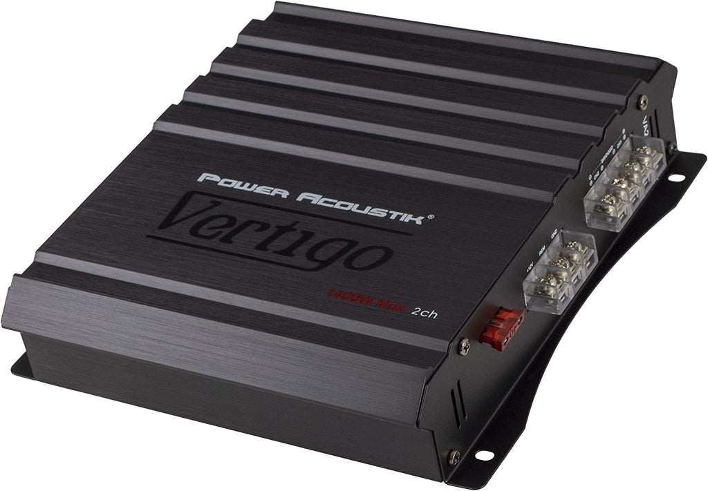 Power Acoustik VA2-1400D Vertigo Series 2Ch Full Range Amplifier