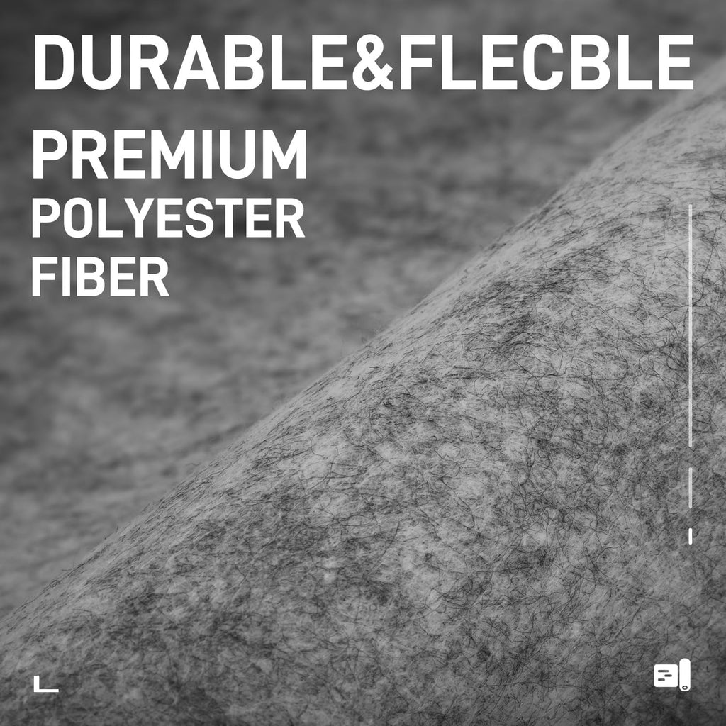 MR DJ DC3LGR 3' L X 4' W Light Gray Carpet for Speaker Subwoofer Enclosure Boxes