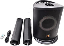 Charger l'image dans la galerie, 2 Pack MR DJ ELITE All-In-One 8" Portable Bluetooth Line Column Array Speaker