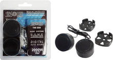 Charger l'image dans la galerie, Absolute TW-500 500W High Efficiency Dome TweAbsolute USA TW-500 High-Efficiency Neodymium Silk Dome Tweeters with Built-In Crossover (Pair)eter with Built-in Crossover