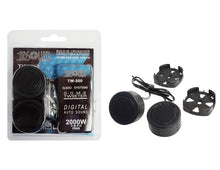 Charger l'image dans la galerie, Absolute TW-500 500W High Efficiency Dome TweAbsolute USA TW-500 High-Efficiency Neodymium Silk Dome Tweeters with Built-In Crossover (Pair)eter with Built-in Crossover