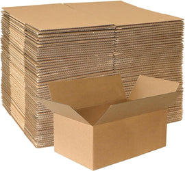 Cardboard Shipping Boxes, 9x6x4 Inch, Pack of 100