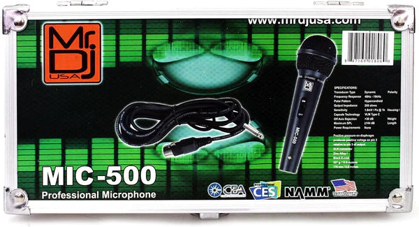 MR DJ MIC500 Professional Handheld Uni-Directional Dynamic Microphone