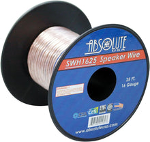 Load image into Gallery viewer, 2 Absolute USA SWH1625 25&#39; 16 Gauge Car Home Audio Speaker Wire Cable Spool