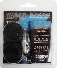 Charger l'image dans la galerie, 2PAIR Absolute TW-500 500WATT High Efficiency Dome Tweeter w/ Built-in Crossover