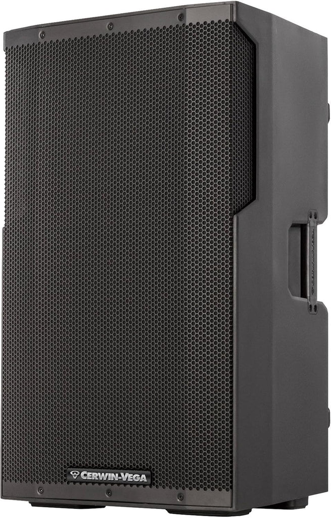 2 Cerwin Vega CVE-15 Pro Audio Bluetooth 15" 1000W Powered 2-Way Loud Speaker