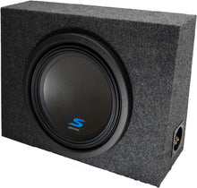 Load image into Gallery viewer, Alpine Bundle Compatible with Universal Vehicles W12D4 Single 12&quot; Loaded Sub Box Enclosure