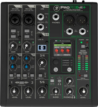 Load image into Gallery viewer, Mackie ProFX6v3+ Series 6-Channel Analog Mixer for Studio-Quality Recording and Live Streaming With Enhanced FX, USB Recording Modes and Bluetooth