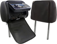 Charger l'image dans la galerie, Absolute DPH-790PKGB 7" Pair Black Headrest TFT/LCD Monitor DVD/USB/SD Package