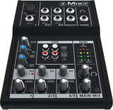 Mackie Mix5 Mix Series, 5-Channel Compact Mixer with Studio-Level Audio Quality