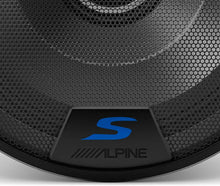 Charger l&#39;image dans la galerie, Alpine S-S65C 6.5&quot; Component 2 way speaker set with 1&quot; Silk Tweeters