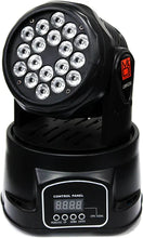 Charger l&#39;image dans la galerie, MR DJ LMH230 100W RGBW 18-LED Wash Moving Head Light DMX Stage Light DJ Party Lights