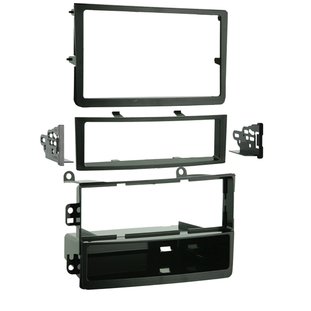 Metra 99-7602 Single/Double-DIN Car Stereo Dash Kit - Compatible Fits for Nissan 350Z 2006-2008