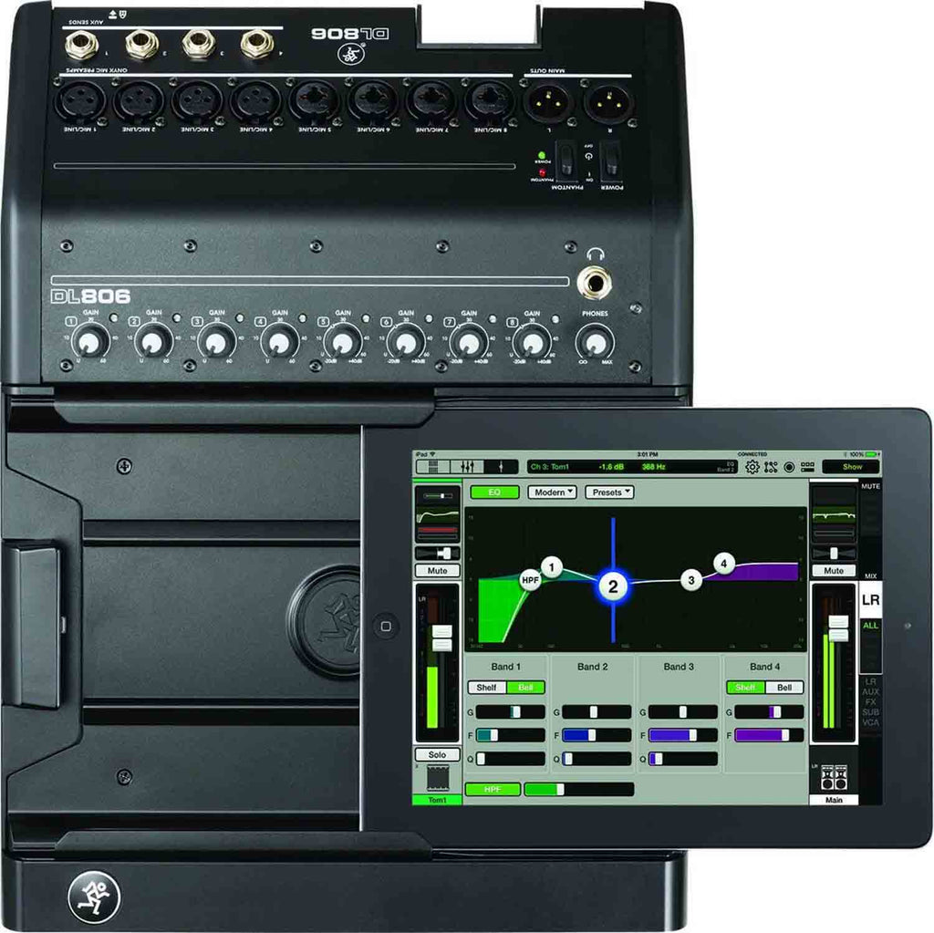 Mackie DL806, 8-Channel Digital Live Sound Mixer With iPad Control