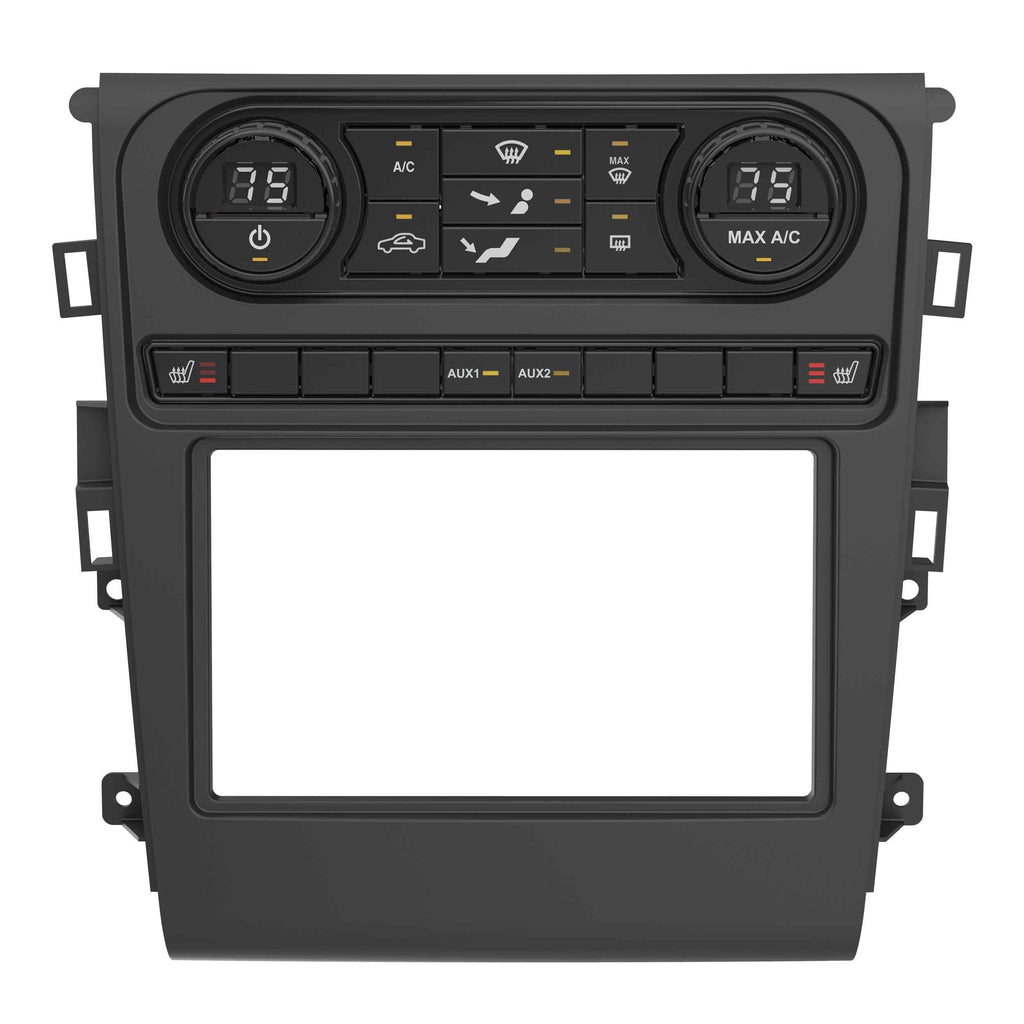 Metra 99-5854B DIN Dash Kit - Compatible Fits for Ford Fusion (w/manual climate control) 2013-2019