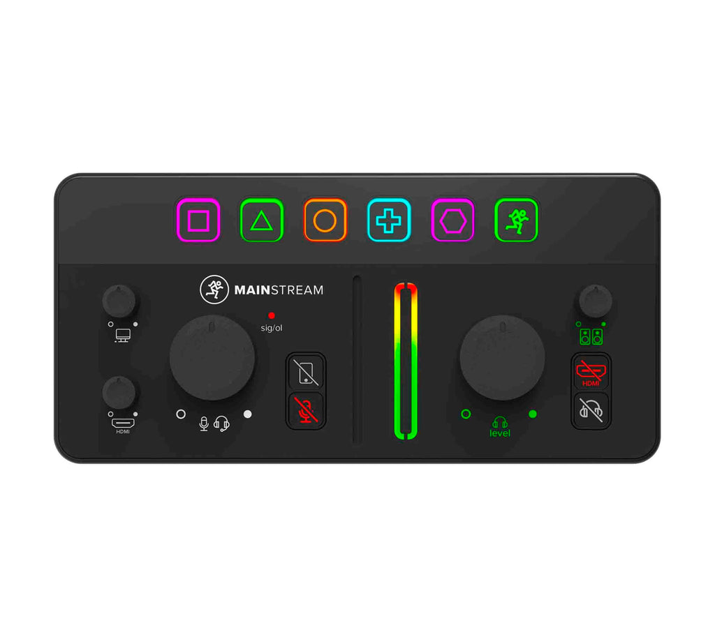 Mackie MainStream Complete Live Streaming and Video Capture Interface with Programmable Control Keys