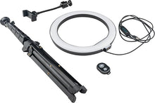 Load image into Gallery viewer, Mackie mRING-10, 10” 3-Color Ring Light Kit with Stand and Remote