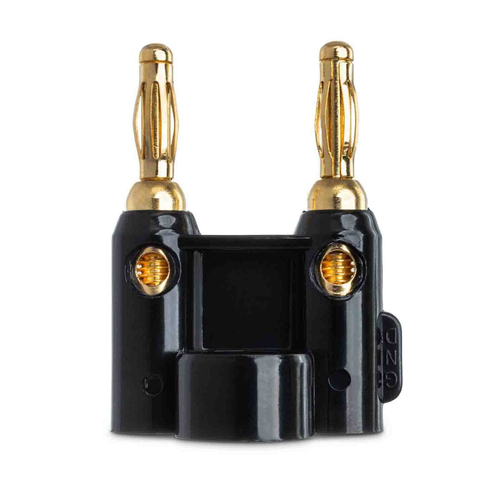 Hosa BNA-240BK Dual Banana Connector - Black