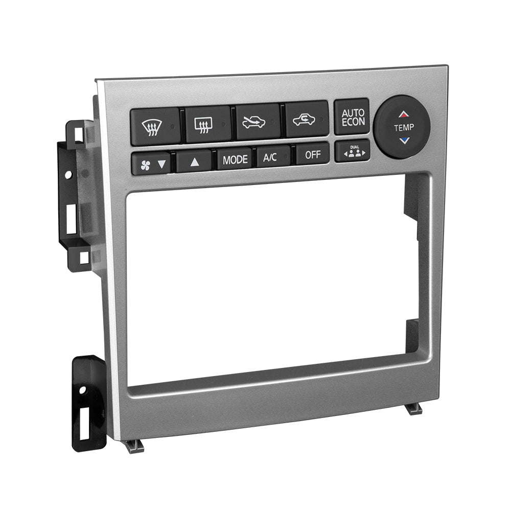Metra 95-7605 Turbo2 Double-DIN Dash Kit - Compatible Fits for Infiniti G35 (without NAV) 2005-2007