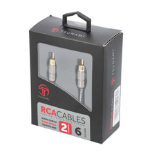 Charger l'image dans la galerie, Tsunami TSX-RCA6 2 Channel 6 Ft RCA Cable