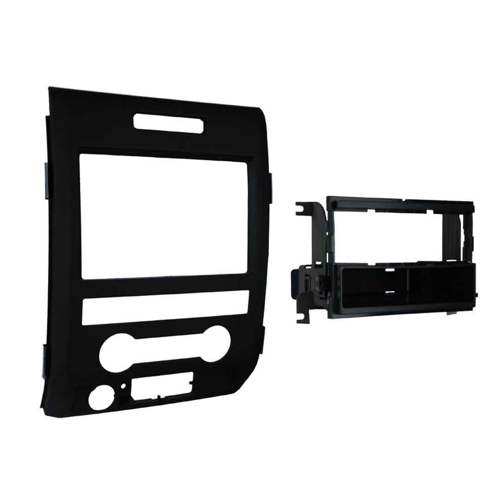 Metra 99-5820B Single DIN Installation Dash Kit - Compatible Fits for Ford F-150 2009-2014