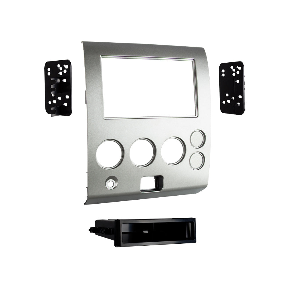 Metra 99-7629S Single/Double-DIN Car Stereo Dash Kit - Compatible Fits for Nissan Armada/Titan 2004-07
