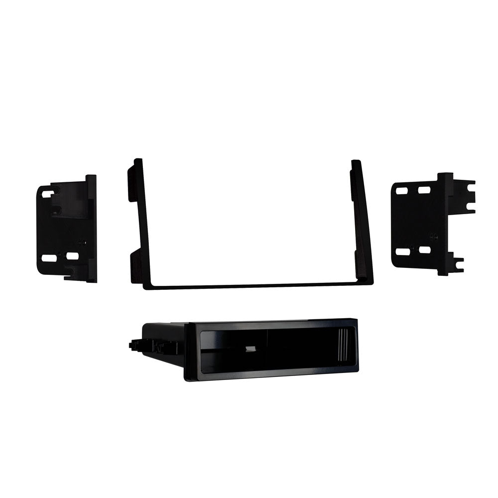Metra 99-7348B Single/Double-DIN Car Stereo Dash Kit - Compatible Fits for Hyundai Accent with Radio Delete 2012-2013