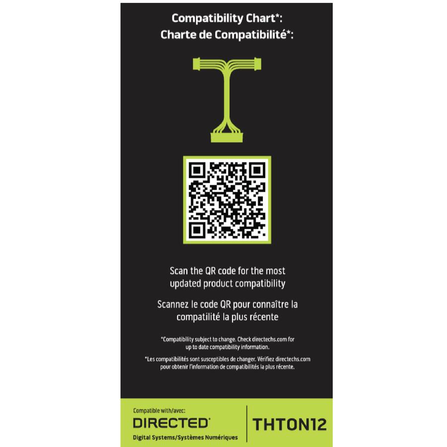 Directed THTON12 T-Harness Compatible Fits for Toyota Smart Key 2021+