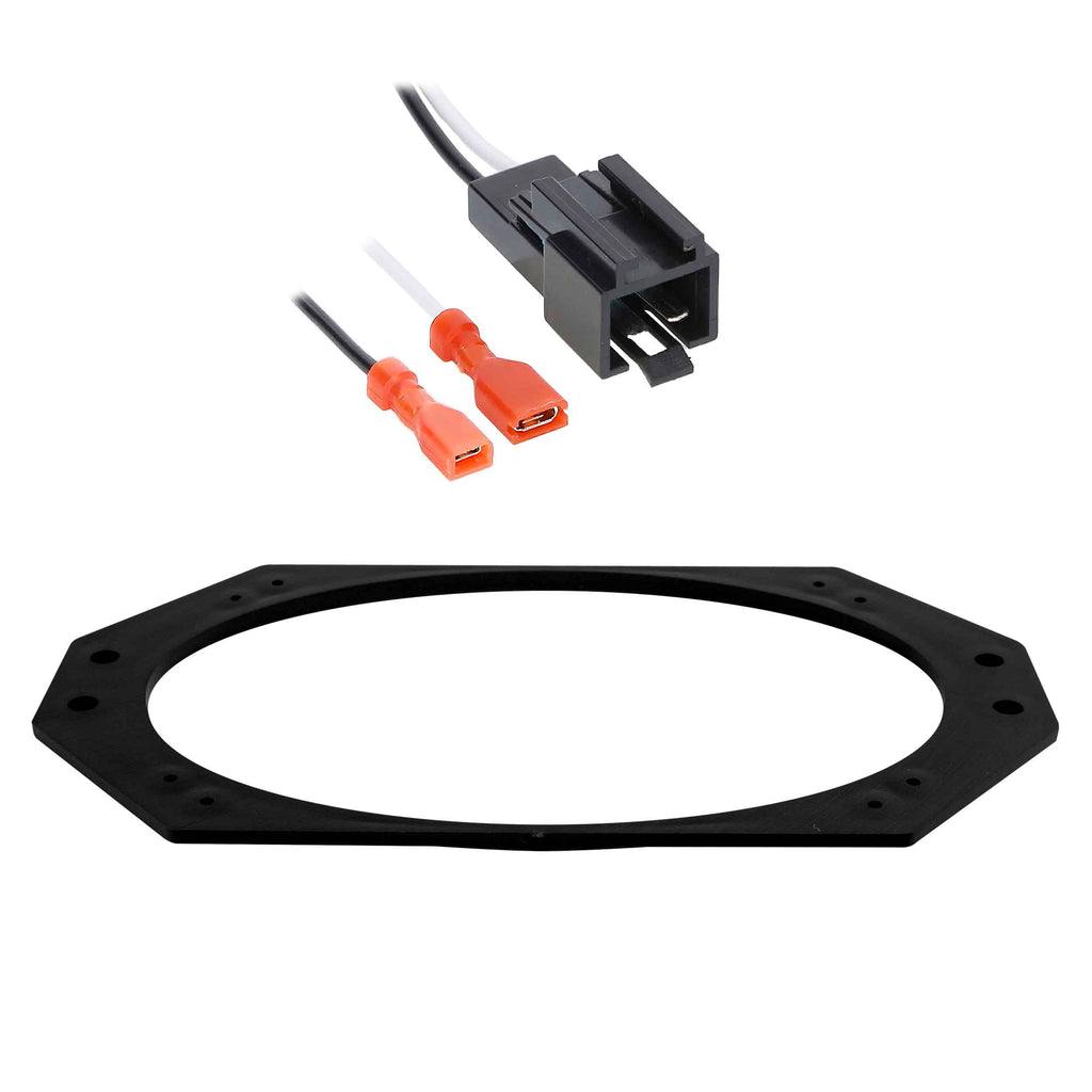 Metra 82-JP1 Speaker Adapter Kit Compatible Fits for Jeep 1997-2006 - Front