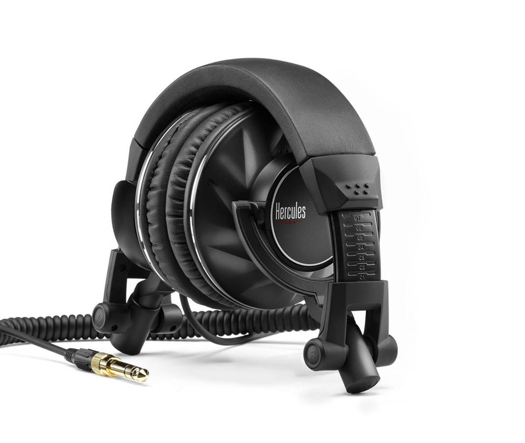 Hercules HDP-DJ-60 Closed-Back, Over-Ear DJ Headphones