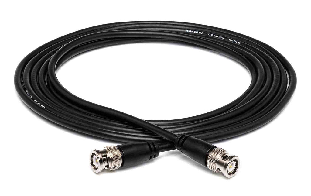 Hosa 50-ohm RG-58/U BNC to BNC Coax Cable