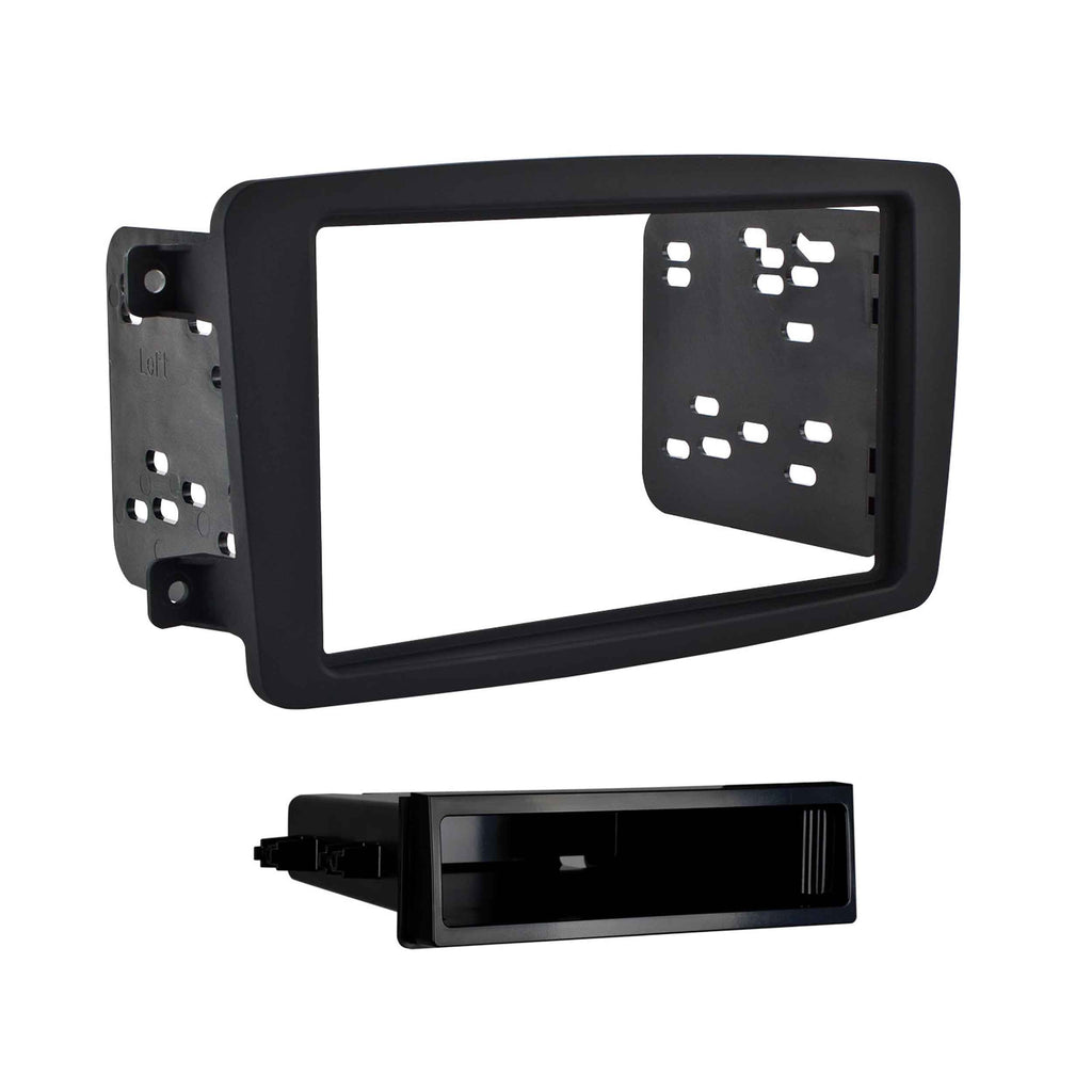 Metra 99-8722B Single-DIN Car Stereo Dash Kit - Compatible Fits for Mercedes C Class 01-04 / CLK 04