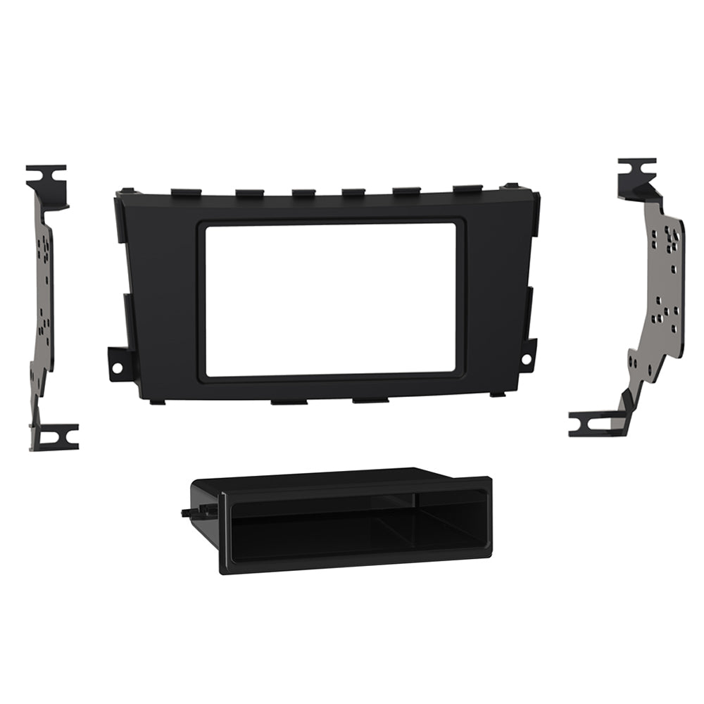 Metra 99-7617B Single-DIN Car Stereo Dash Kit - Compatible Fits for Nissan Altima 2016-2018