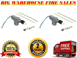 2 POWER DOOR LOCK KIT UNIVERSAL CAR ACTUATORS 12-VOLT MOTOR (2 PACK)