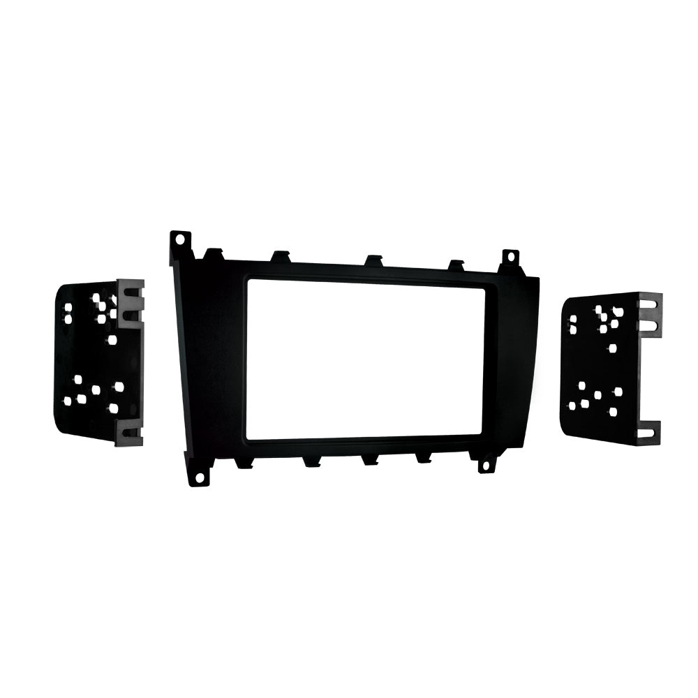 Metra 95-8721B Double DIN Dash Kit - Compatible Fits for Mercedes-Benz C Class 2005-2007