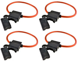 20 XP Audio XATC8G ATC Fuse Holder<br/>8 Gauge ATC In-Line Blade Fuse Holder OFC Copper Wire Protection