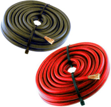 Load image into Gallery viewer, American Terminal 20FT 8 Gauge Primary Speaker Wire Amp Power Ground Car Audio Marine Pro Audio 10&#39; Red + 10&#39; Black