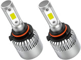 Absolute 9006 HB4 LED Head Light Conversion Kit Vehicle Car Headlight Low Beam Fog Light Bulbs 225000LM Low beam 6000K Auto Lamp Super Bright 2Pcs