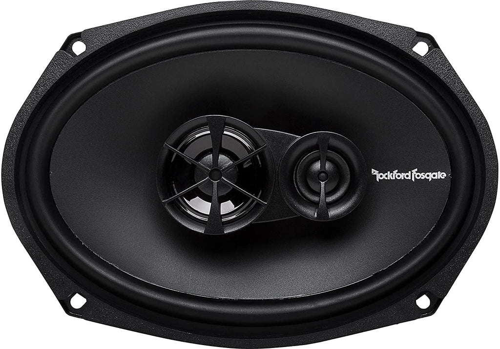 Pair of Rockford Fosgate Prime R169X3 6" x 9" 3-Way Prime Series Coaxial Speakers + R165X3 6. 5" 3-Way Prime Series Coaxial Speakers + Absolute 100FT Speaker Wire + Magnet Phone Holder