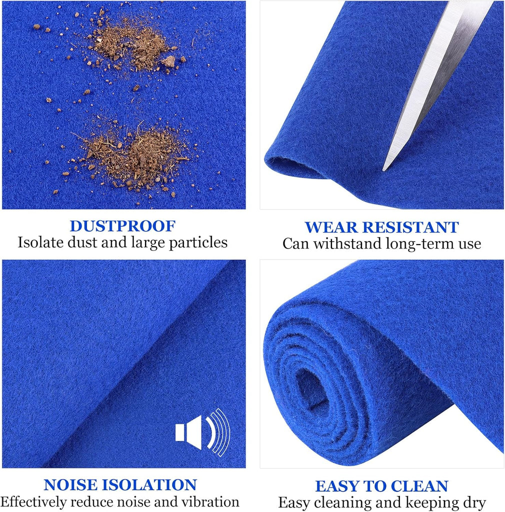 MR DJ DC3LBL 3' L X 4' W Light Blue Carpet for Speaker Subwoofer Enclosure Boxes