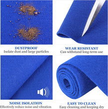 Load image into Gallery viewer, MR DJ DC10LBL 10&#39; L X 4&#39; W Light Blue Carpet for Speaker Subwoofer Enclosure Boxes