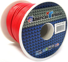 Load image into Gallery viewer, American Terminal ATPW16-100R 16GA 100' Red Primary Remote Power Ground Wire