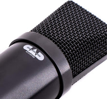 Charger l&#39;image dans la galerie, CAD Audio GXL1800 Large Format Side Address Condenser Microphone- Perfect for Studio, Podcasting &amp; Streaming, Black